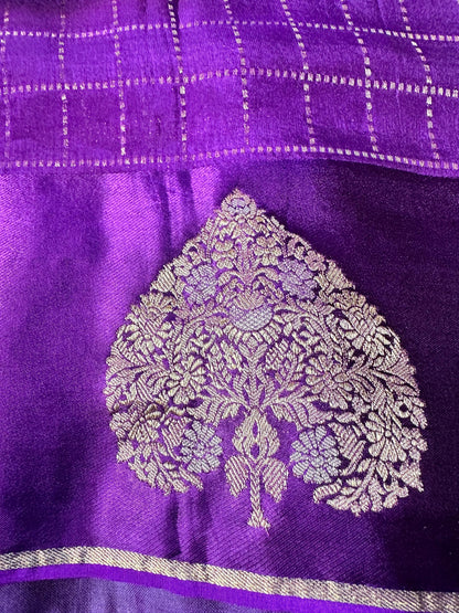Handloom Matka Tussar Silk Saree with Stitched Blouse,  Ready-to-wear,  USA Shipping,  Partywear,  Wedding Wear Saree
