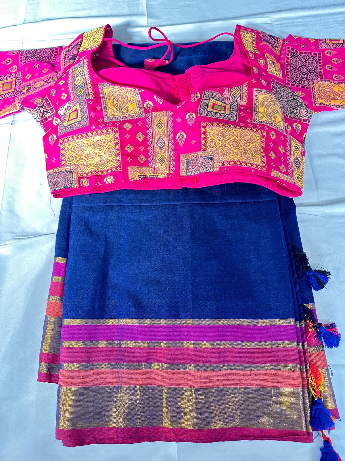 Mul Cotton Saree Gift Sare with Running Blouse,  Stitched Blouse Lightweight  Cotton Saree | Indian Party Festive Wear  | Ships from USA